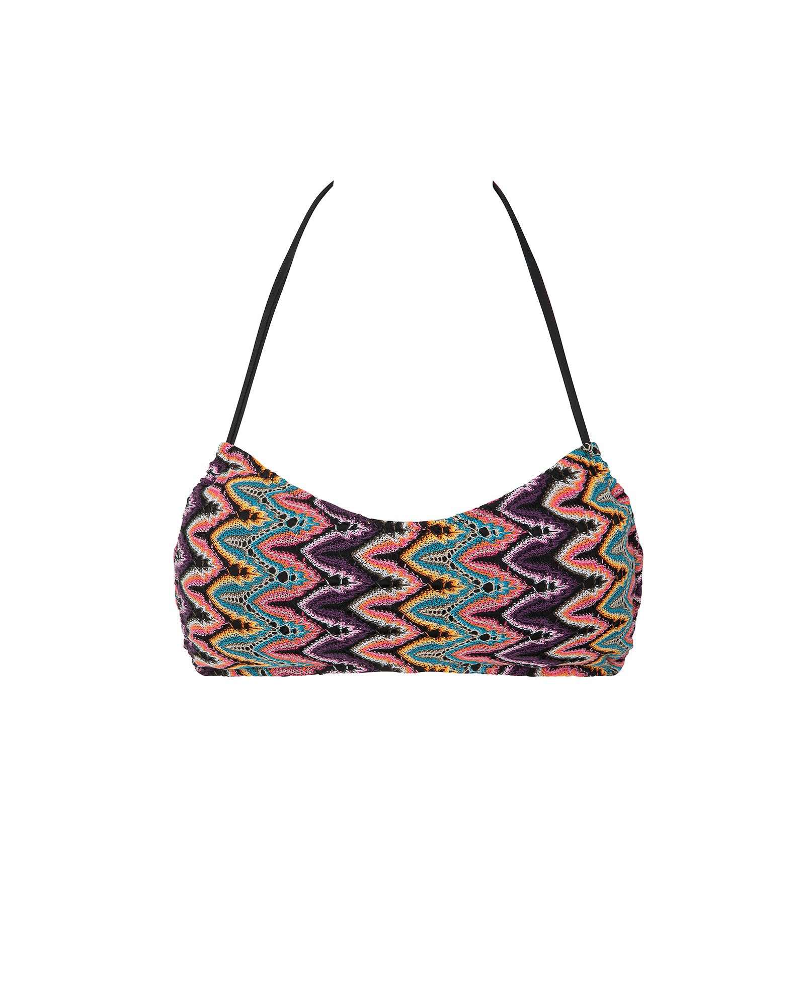 Top fascia Cotazur per bikini fantasia zig zag