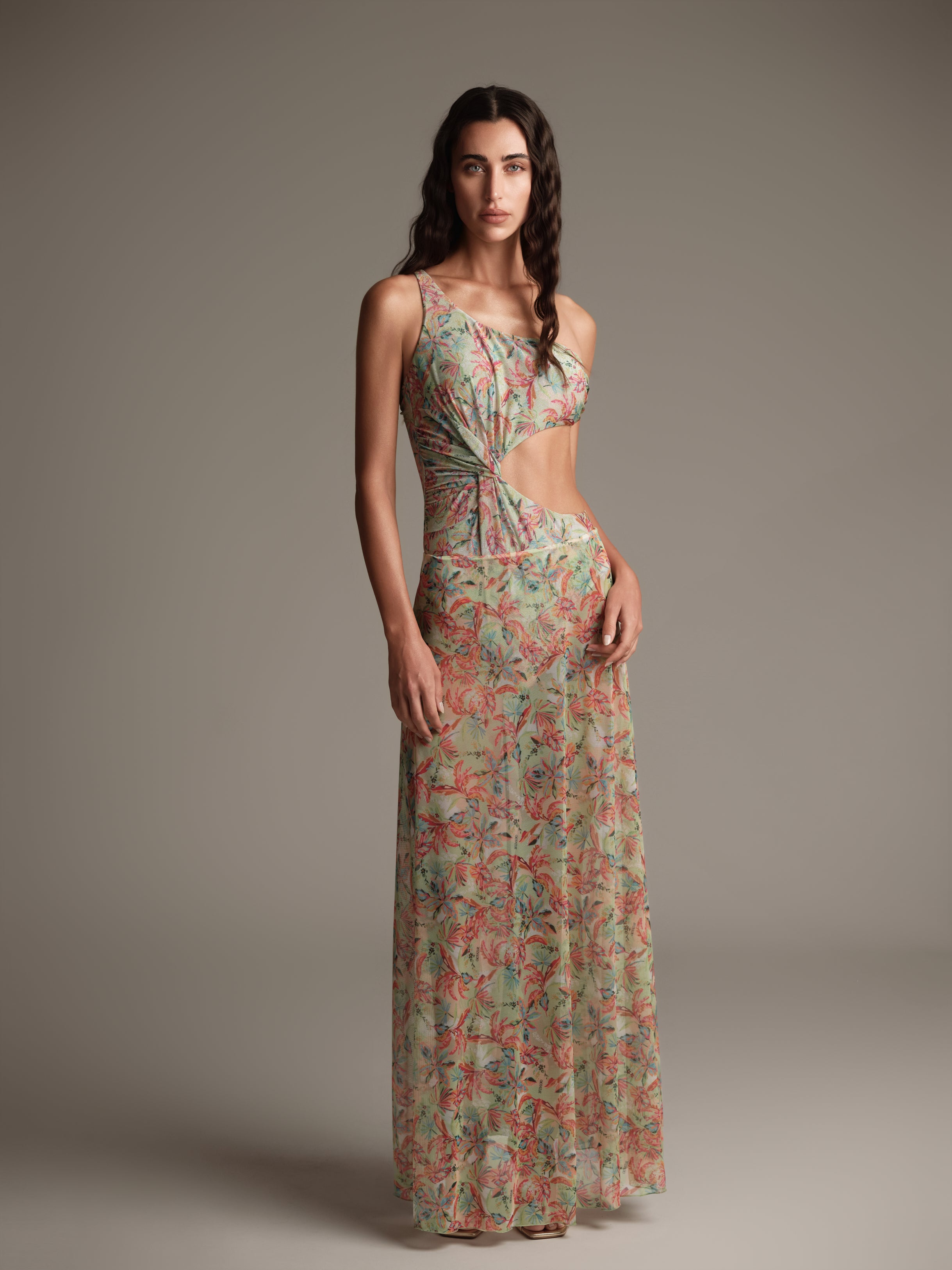 Gonna lunga tropicana