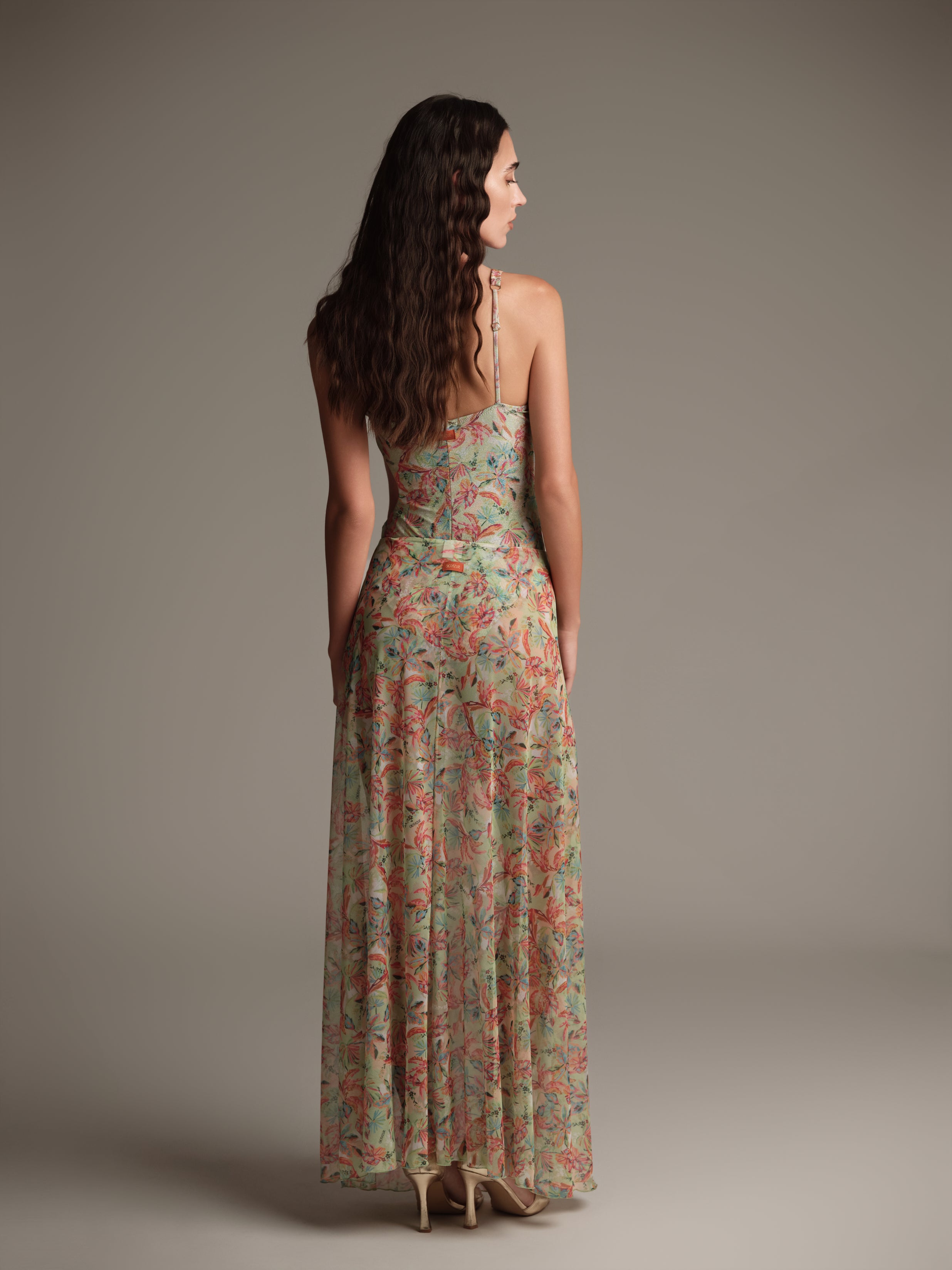 Gonna lunga tropicana