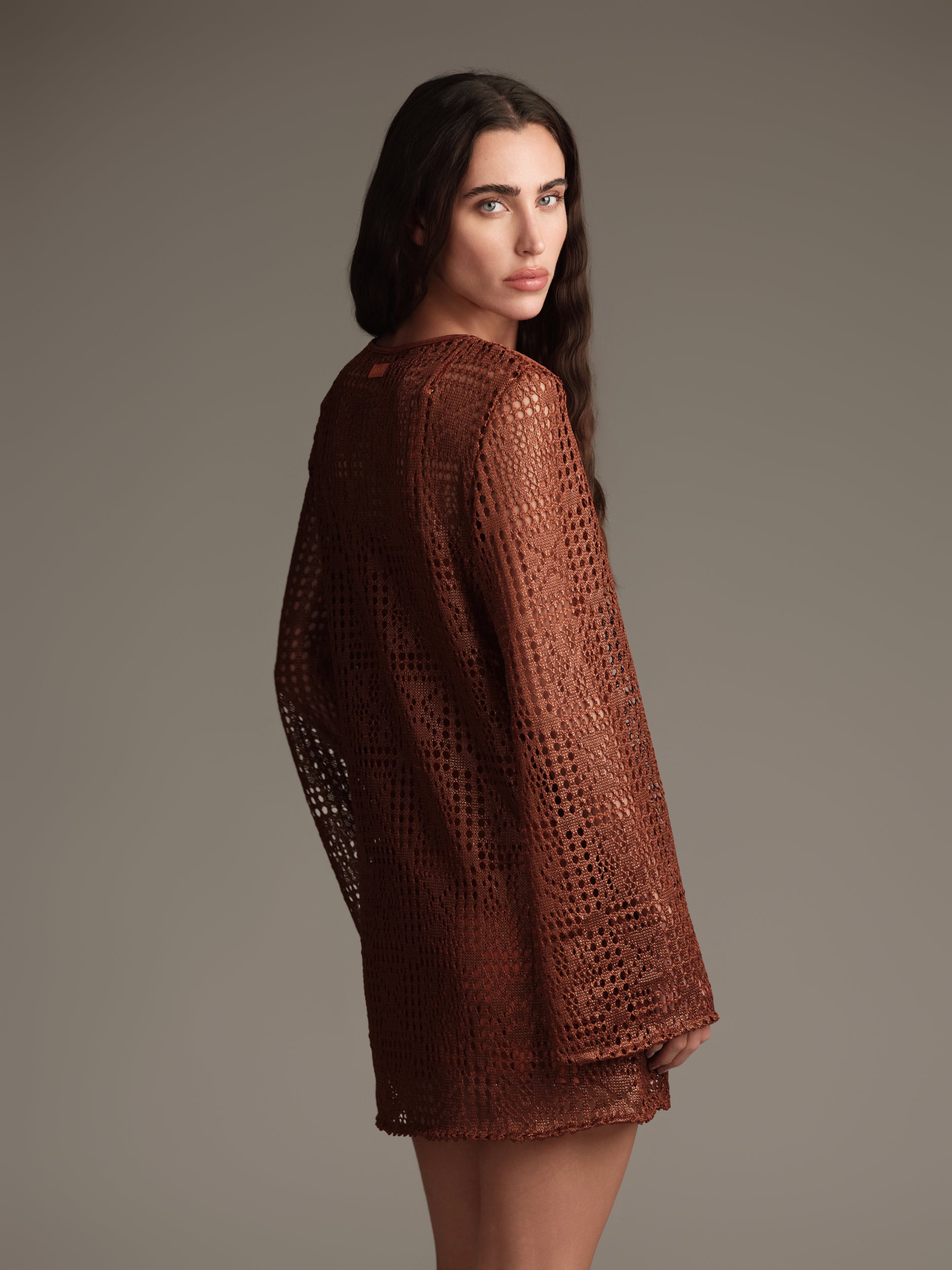 Abito corto in crochette