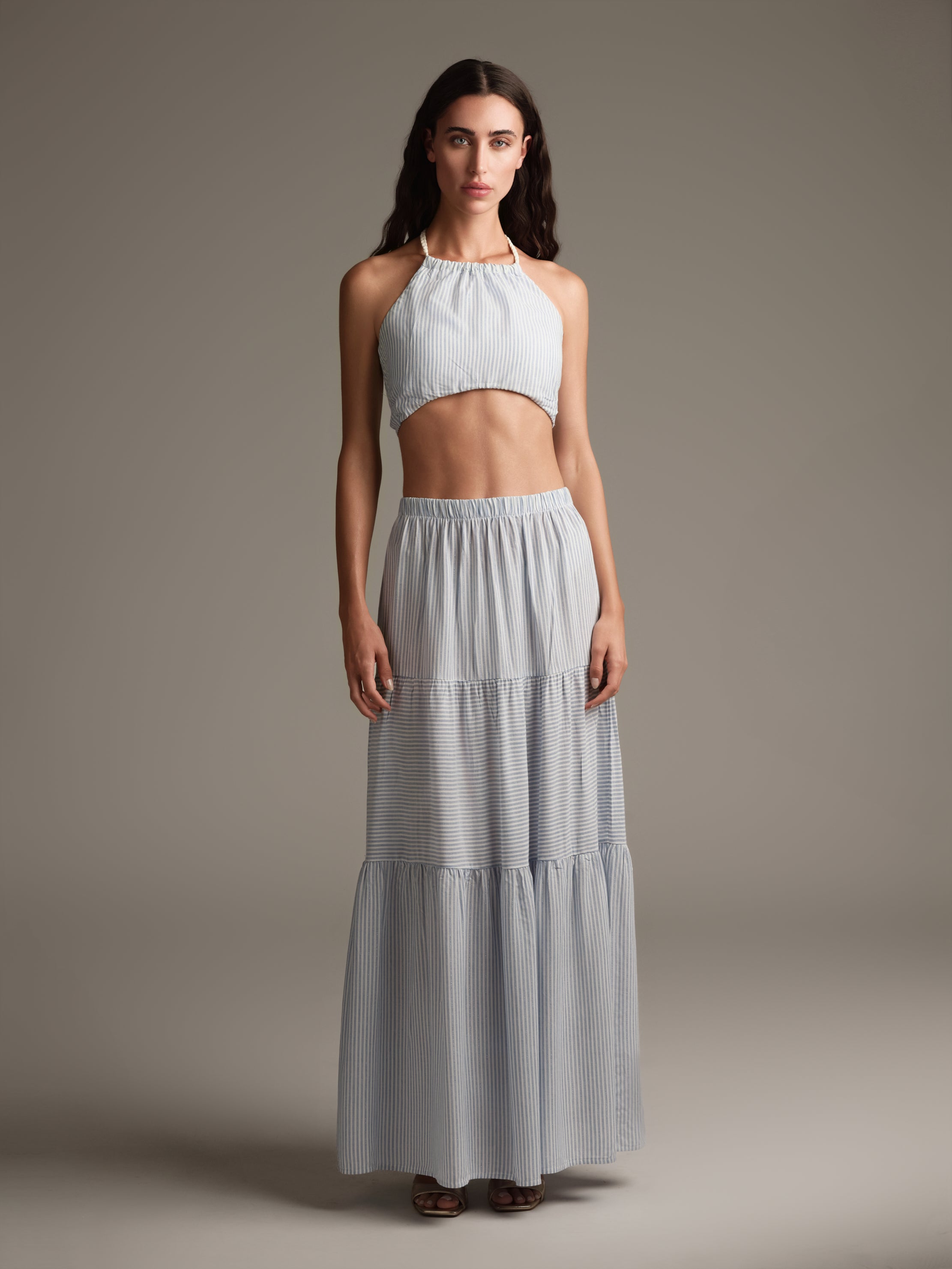 Gonna lunga tropicana