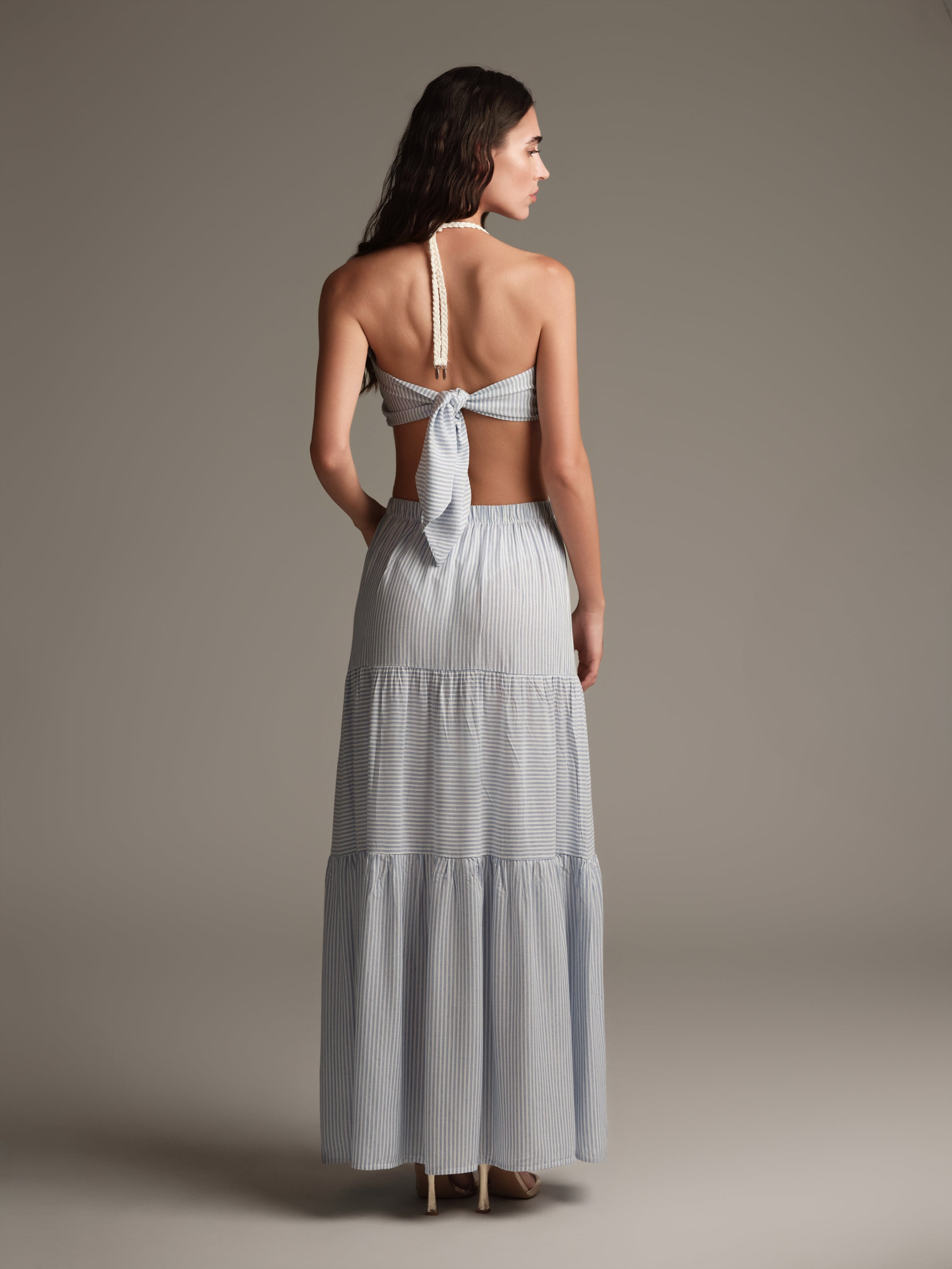 Gonna lunga tropicana