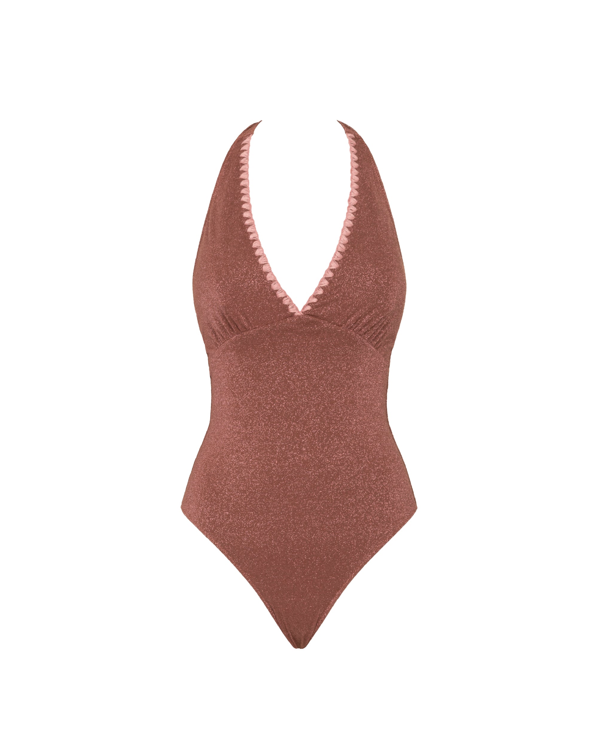 Costume intero lurex punto cavallo