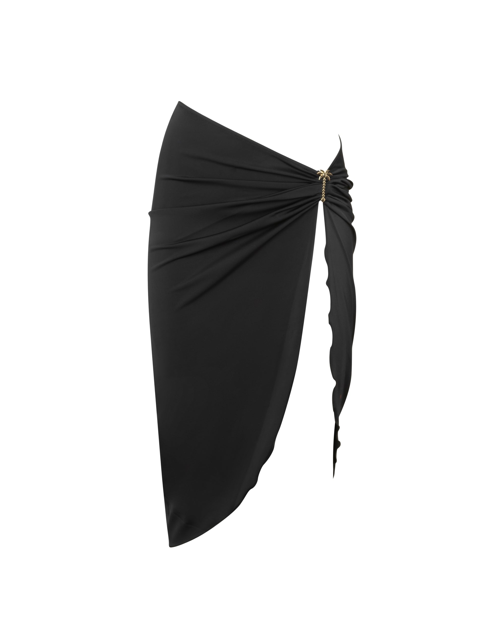 Gonna pareo beachwear drapeggiata