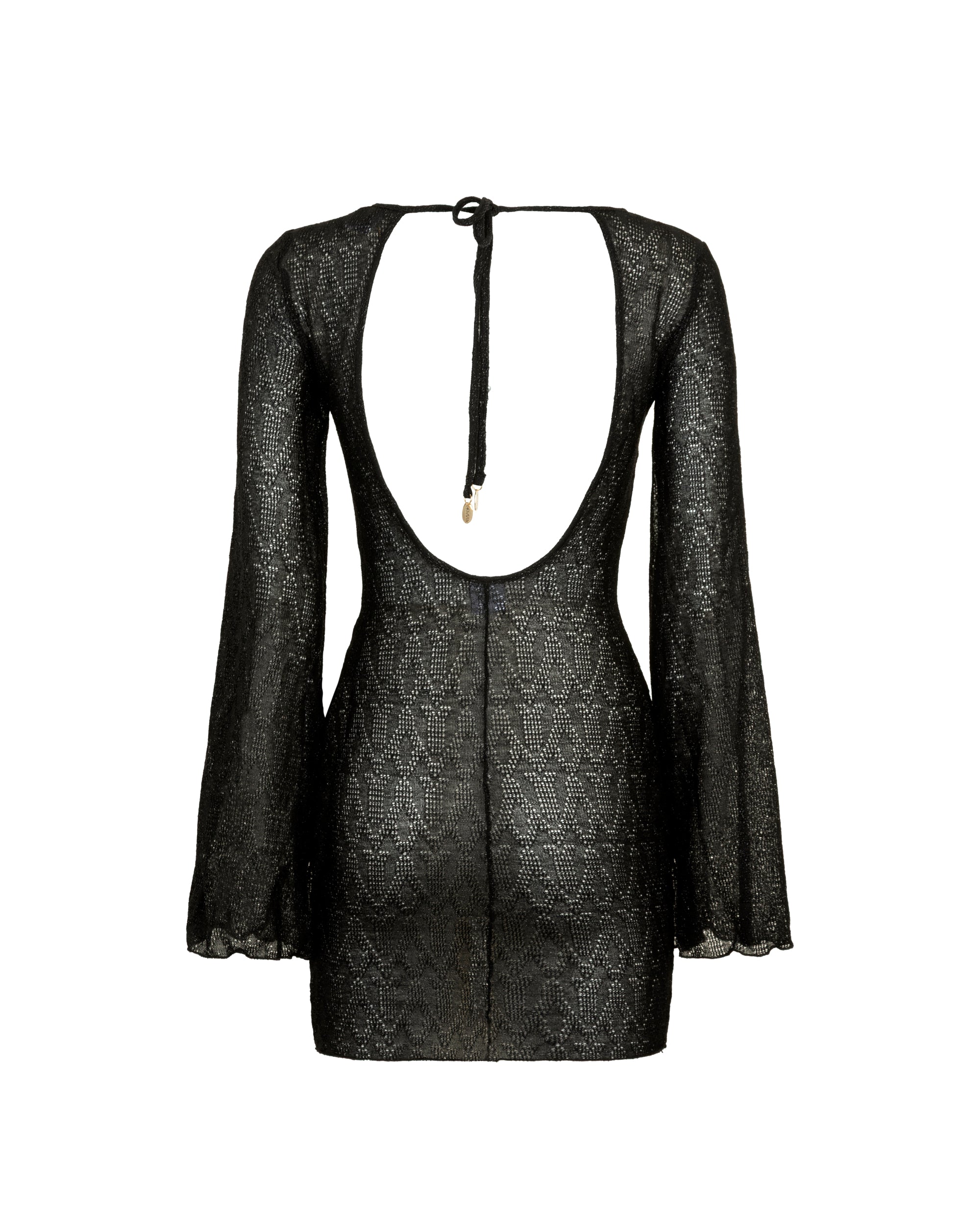 Abito corto in maglia