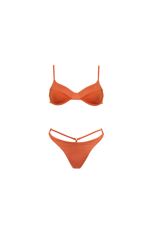 BIKINI CORPETTO MICRORETE DONNA