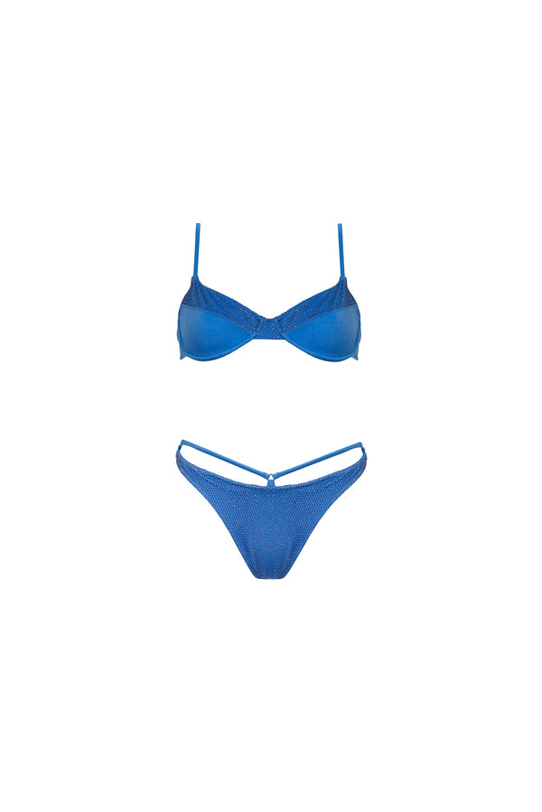 BIKINI CORPETTO MICRORETE DONNA