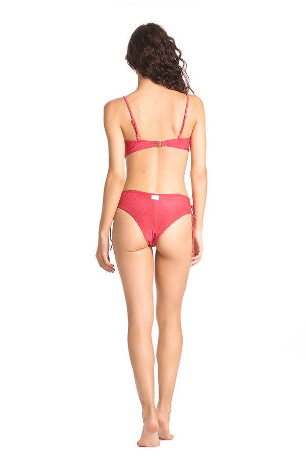 BIKINI FASCIA LUREX INTRECCIO DONNA