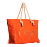 BEACH BAG CANVAS